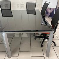 scrivanie da ufficio in vetro antigraffio,