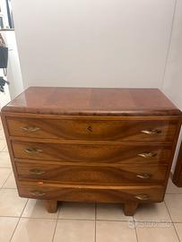 Cassettiera in legno