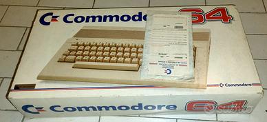 Lotto Commodore 64 C Scatolato + Datassette + Gioc