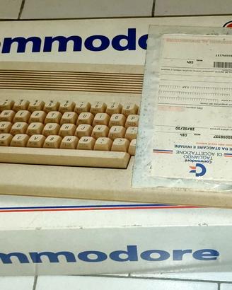 Lotto Commodore 64 C Scatolato + Datassette + Gioc