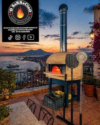 Forno pizza a legna o gas per esterno Alta qualitá