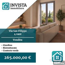 4 Vani con giardino Arezzo