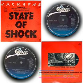 Jacksons: State of shock, 1984 Maxi 45rpm 12 inch
