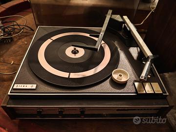 giradischi stereo siera con casse