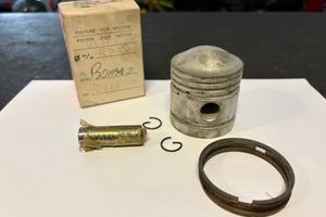 Pistone ASSO bombato