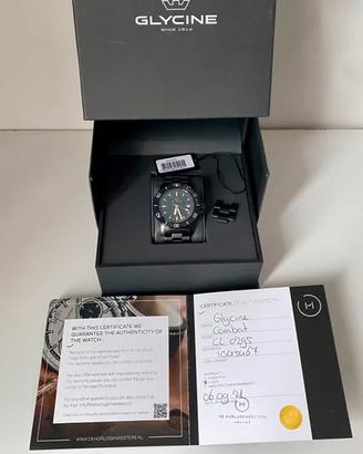 Orologio Glycine combat sub GL0295 PVD