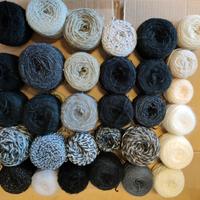 gomitoli lana lotto stock