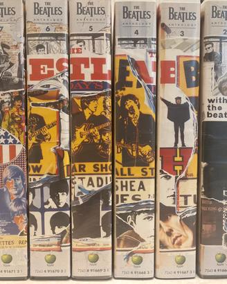Cofanetto 8 VHS the Beatles Anthology