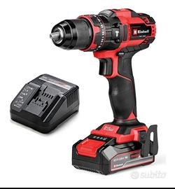 Trapano avvitatore percussione a batteria  Einhell