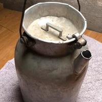 Contenitore in alluminio per latte