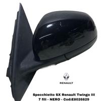 SPECCHIETTO RETROVISORE SINISTRO RENAULT Twingo II