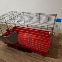 2 Gabbie per conigli/porcellini d'india
