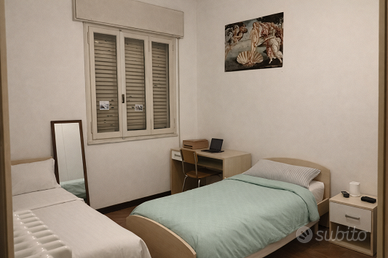 Stanza doppia a uso singolo