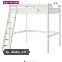 Letto a soppalco Ikea 140x200 