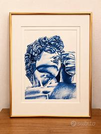 Stampa Artistica del David di Michelangelo