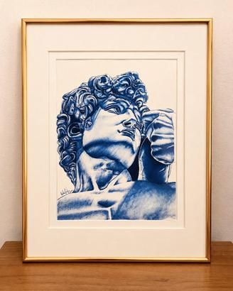 Stampa Artistica del David di Michelangelo