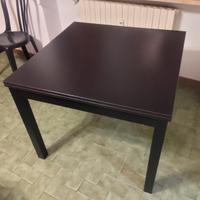 Tavolo Ikea Bjursta allungabile Nero