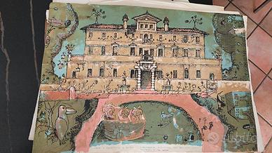 Litografia di Vito Calabrò