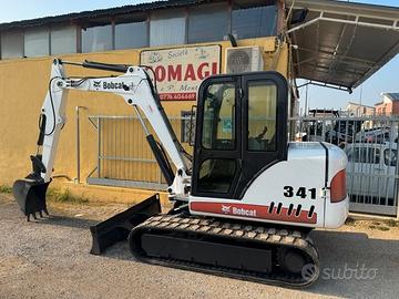 MINIESCAVATORE BOBCAT 341 53 QUINTALI