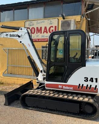 MINIESCAVATORE BOBCAT 341 53 QUINTALI