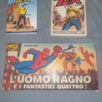 gioco da tavola uomo ragno e fantastici 4 + 2 tex 