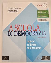 Libro Diritto ed Economia - A scuola di democrazia