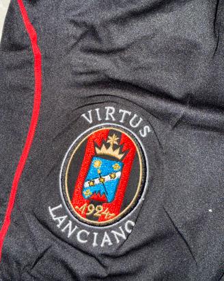 Pantaloncini calcio Virtus Lanciano tg 3XS neri