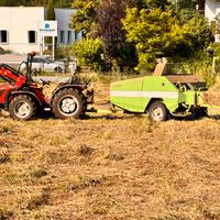 Imballatrice pressa fieno/foraggio stretta