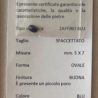 pietra zaffiro blu