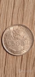 moneta 500 reis 1913 brasile argento 