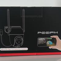 Telecamera Sicurezza 4G LTE PEEIPM - Esterna PTZ 