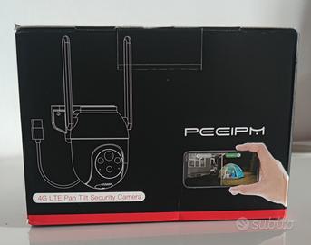 Telecamera Sicurezza 4G LTE PEEIPM - Esterna PTZ 