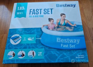 Piscina Bestway tonda da giardino 183 cm