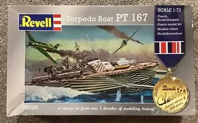 Modellismo REVELL - TORPEDO BOAT 167   Scala 1/72