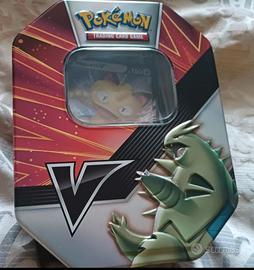 Set scatola con carte Pokémon nuove da collezionar