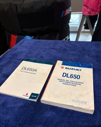 Lotto Libretto uso manutenzione Suzuki Vstrom 650