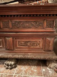 Antico armadio rinascimentale dell 800