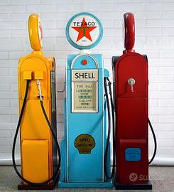 Riproduzine pompa benzina vintage texaco