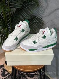 Jordan 4 Retro SB verde pino taglia 39