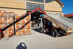 Iveco EUROCARGO 65E14 CON GRU E RIB