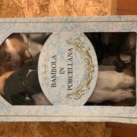 Coppia bambole in porcellana