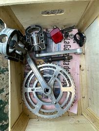 Pignoni bici vintage con pedali