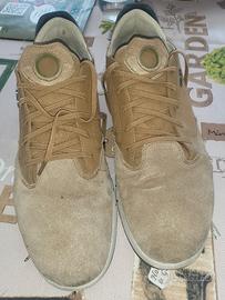Scarpe Sneakers Uomo Geox Nebula Camoscio Marrone 