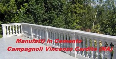 Balaustra in cemento 