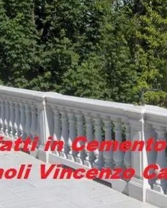 Balaustra in cemento 
