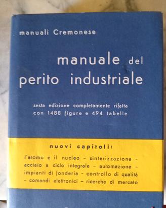 Manuale del Perito industriale  - Cremonese 
