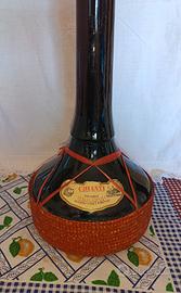 Bottiglia chianti da esposizione