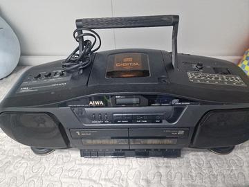 radio cd cassette aiwa