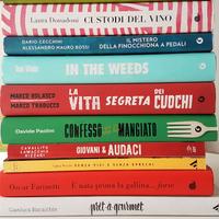 Libri narrativa, cucina, ambiente nuovi sconto 50%