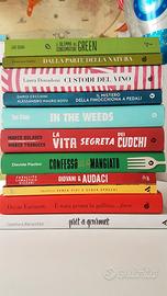 Libri narrativa, cucina, ambiente nuovi sconto 50%